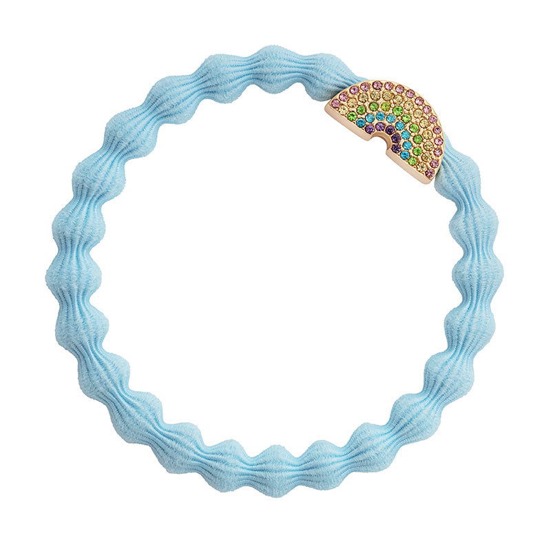 Bangle Band Bling Rainbow | Sky Blue