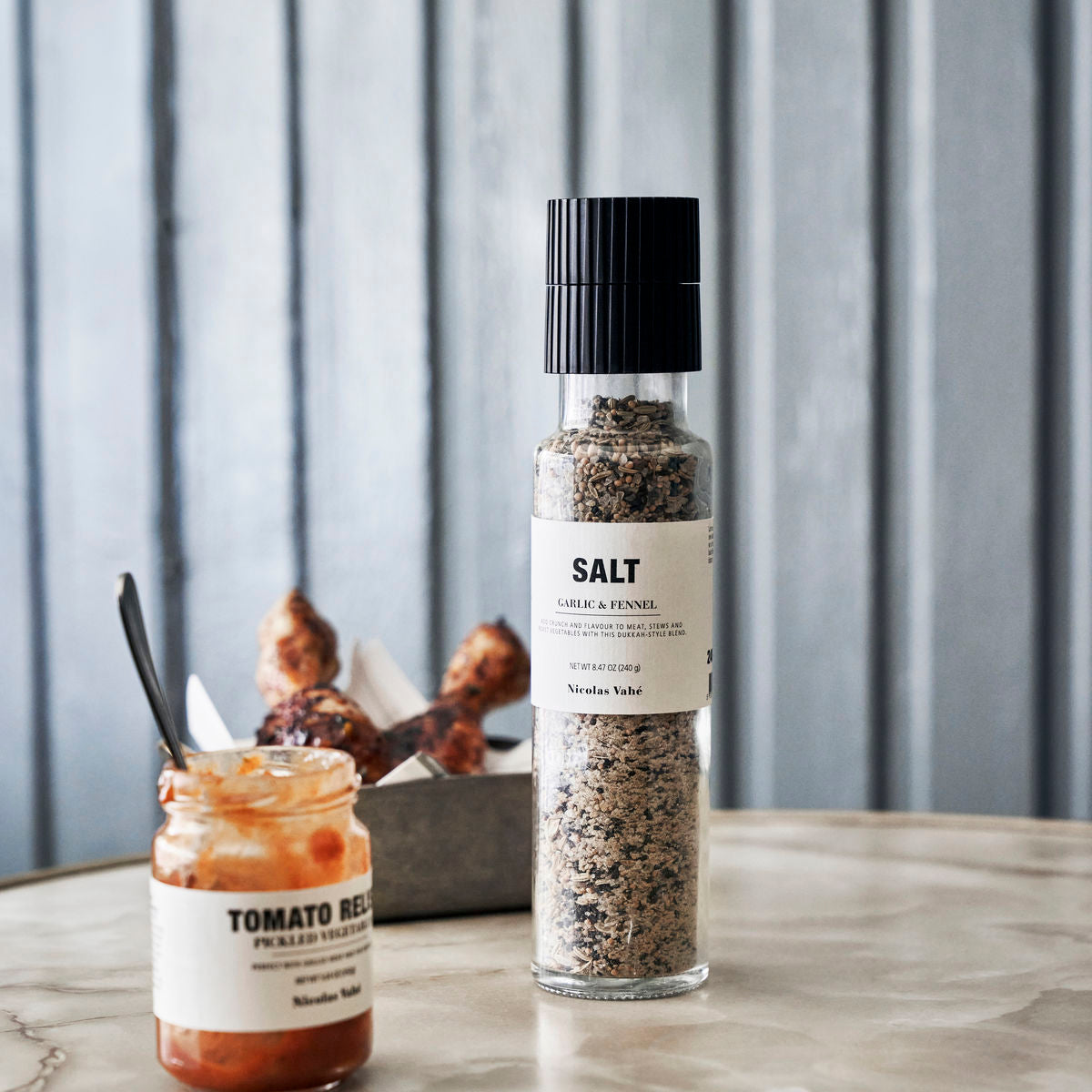 Salt, Garlic & Fennel