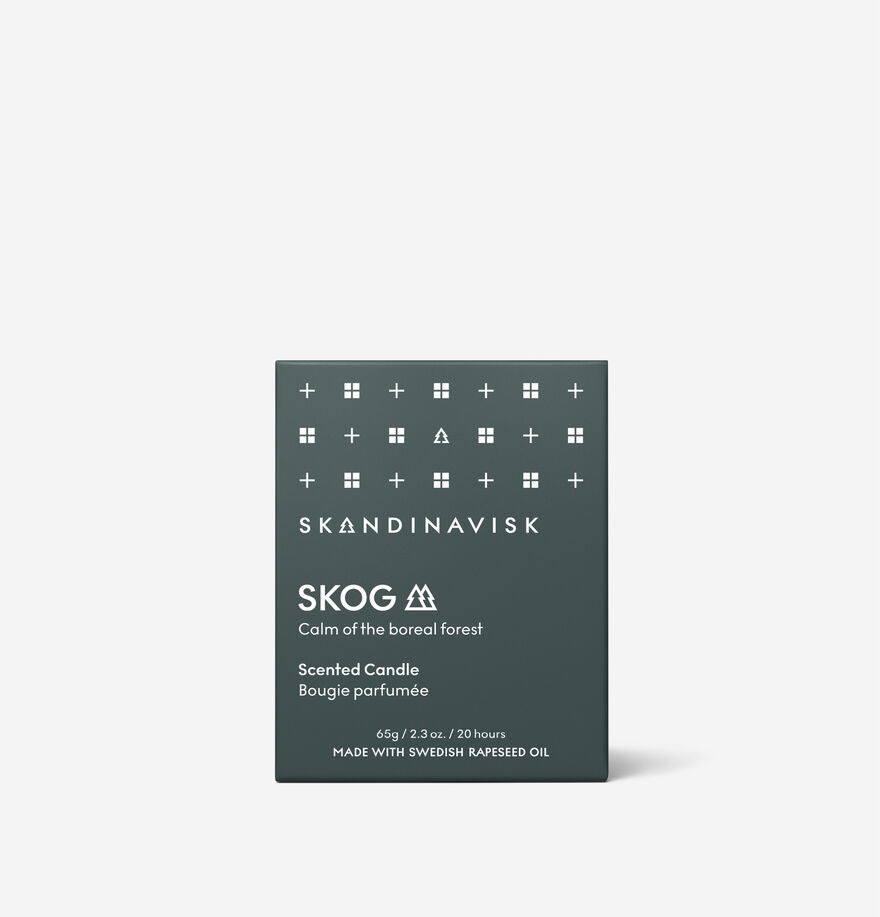 Mini Scented Candle Skog 20h