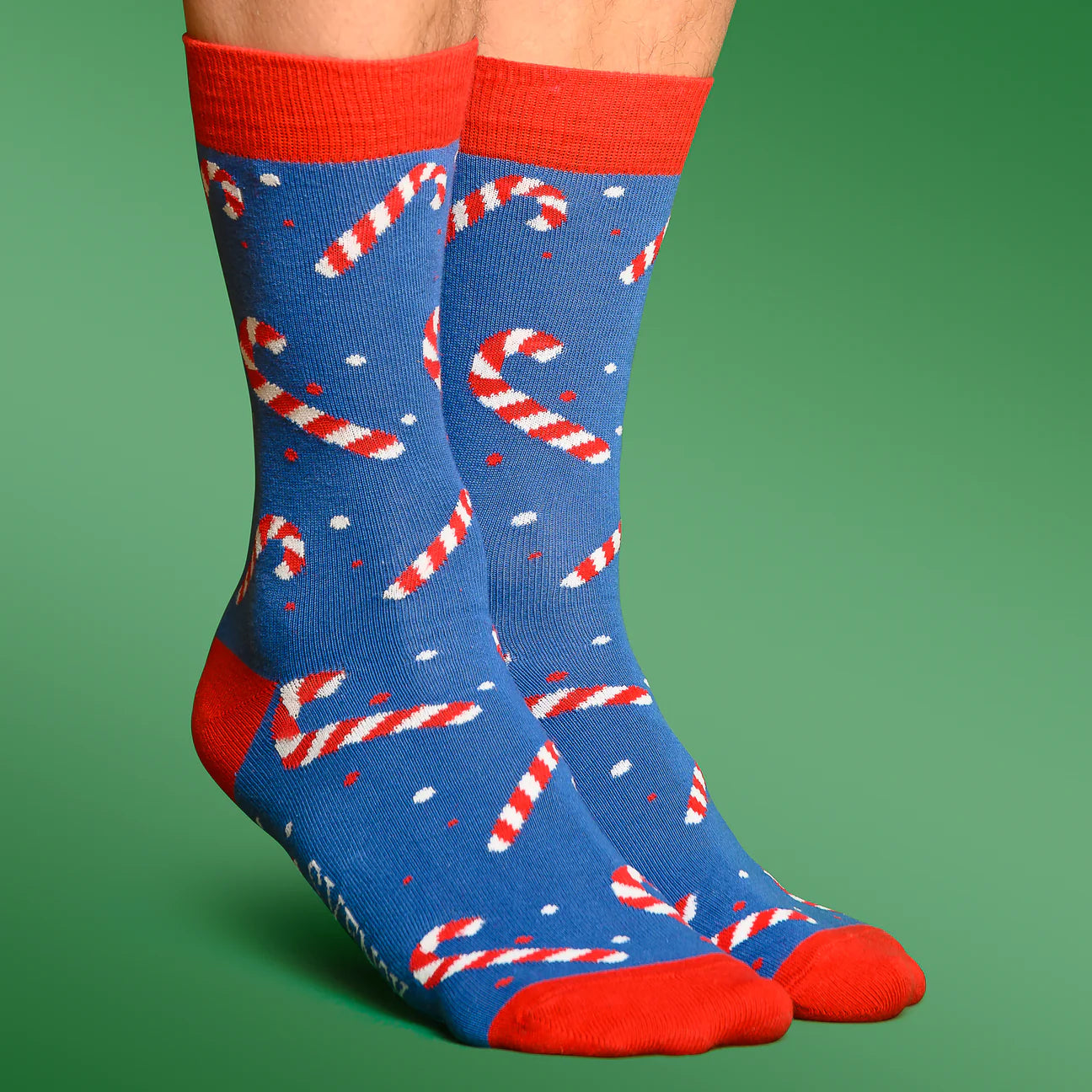 Polkagris Candy Cane Socks