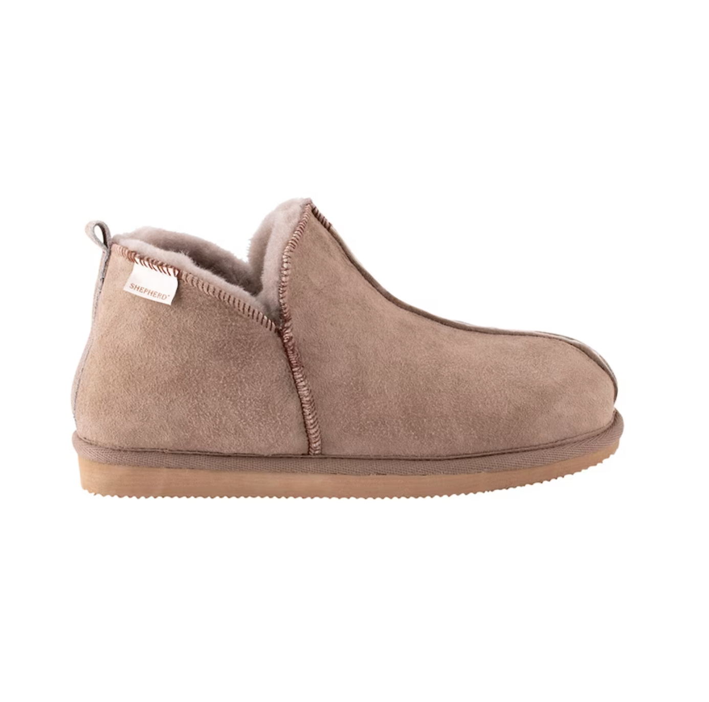 Sheepskin Slippers - Annie in Stone