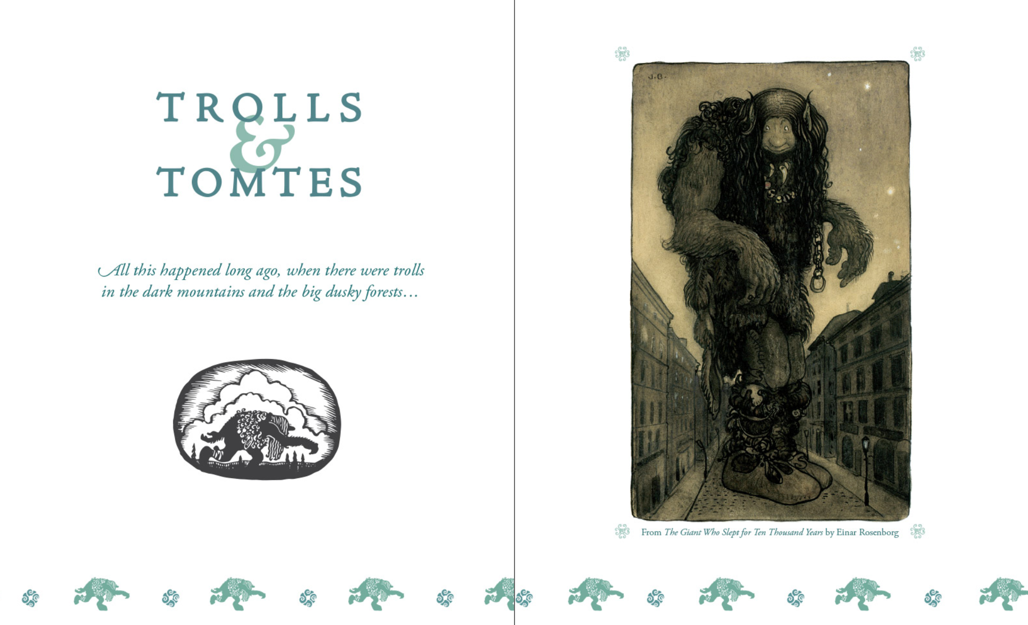 An Illustrated Treasury of Swedish Folk & Fairy Tales by John Bauer