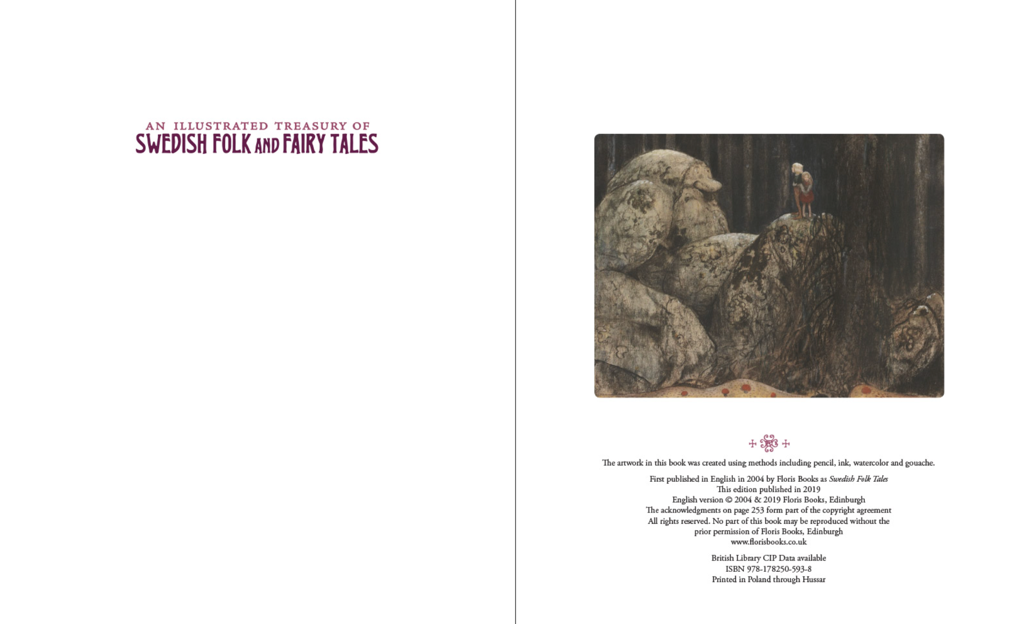 An Illustrated Treasury of Swedish Folk & Fairy Tales by John Bauer