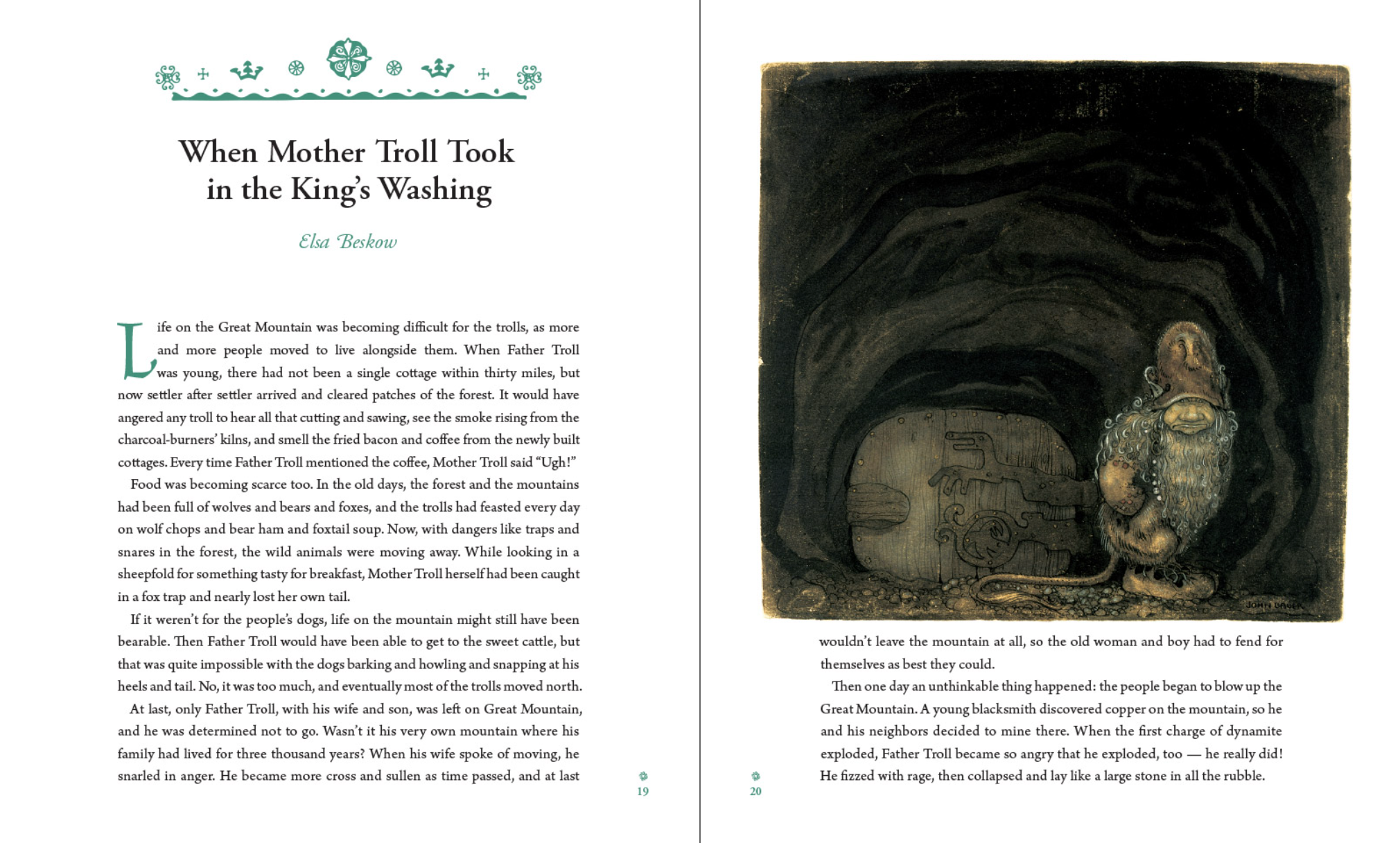 An Illustrated Treasury of Swedish Folk & Fairy Tales by John Bauer