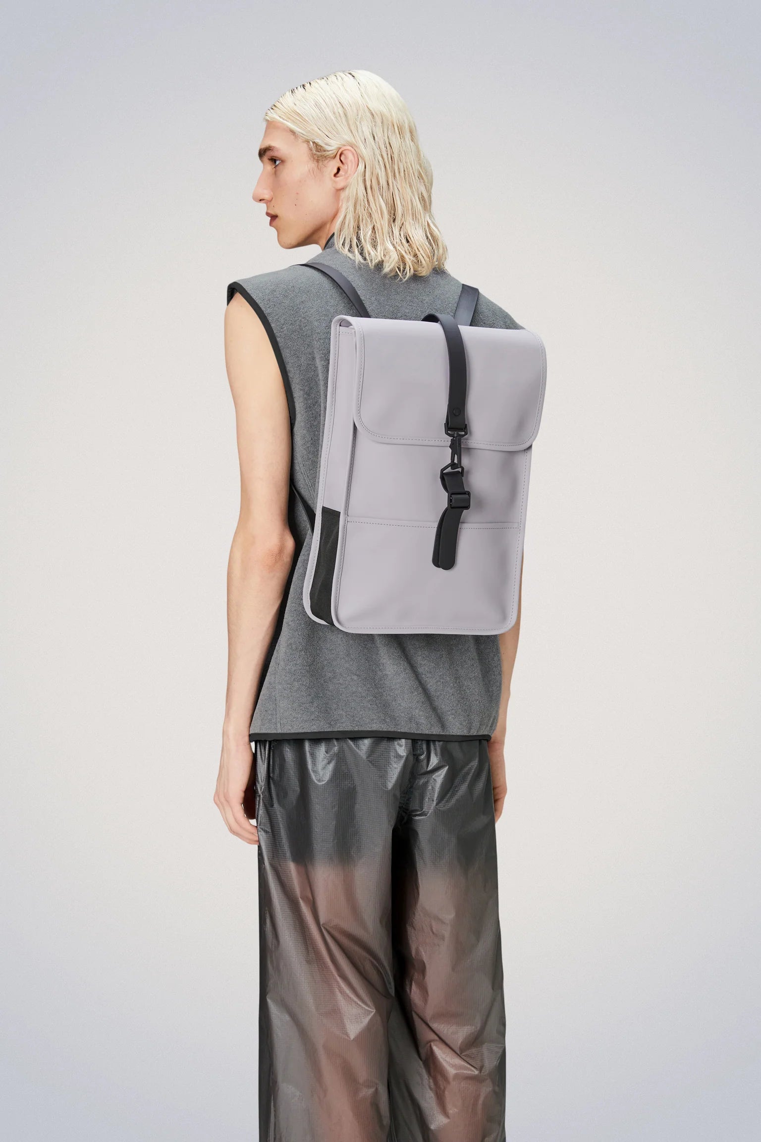 Rains Backback Mini Bag in Flint