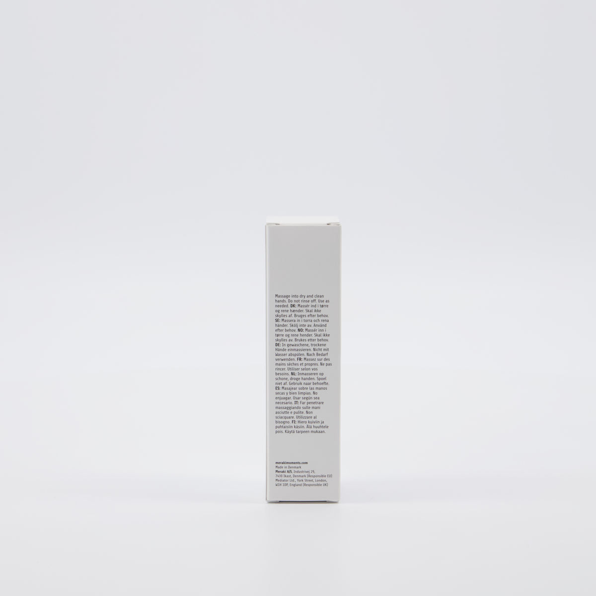 Hand Serum Organic w. Vitamin F & Shea Butter