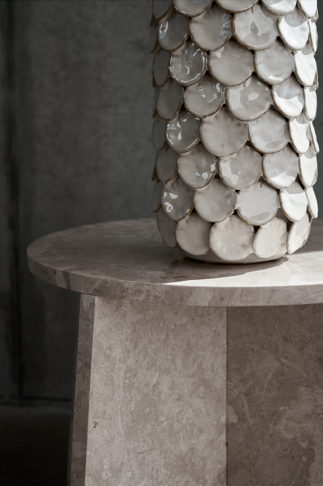 Vase Dot Ceramic 30cm - Blabar Nordic Living