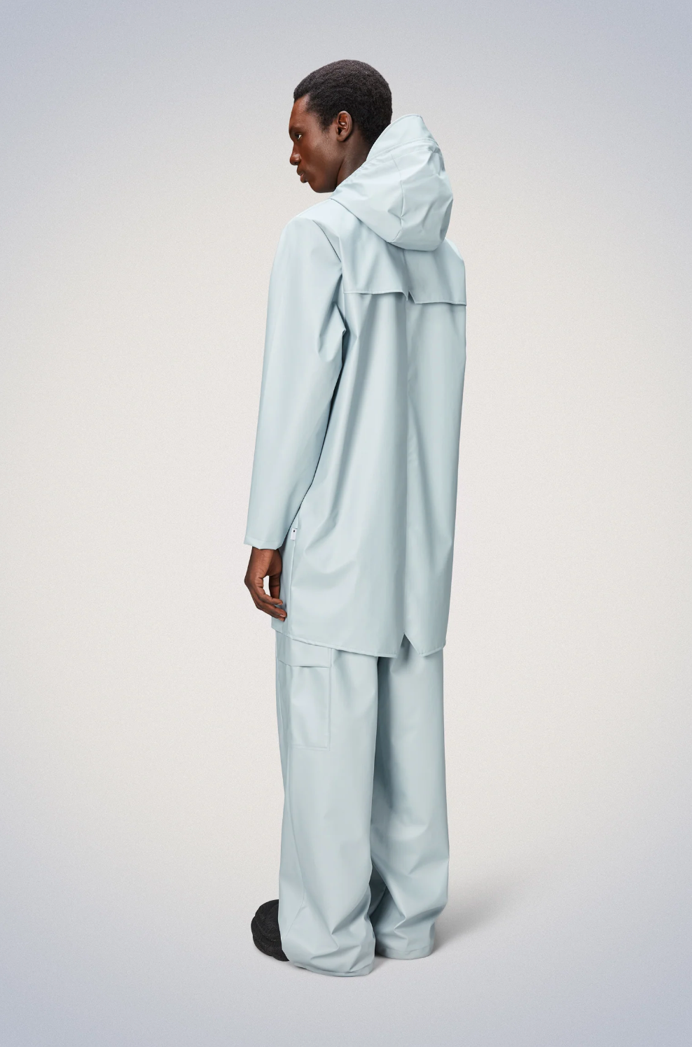 Rains Unisex Long Jacket in Wind