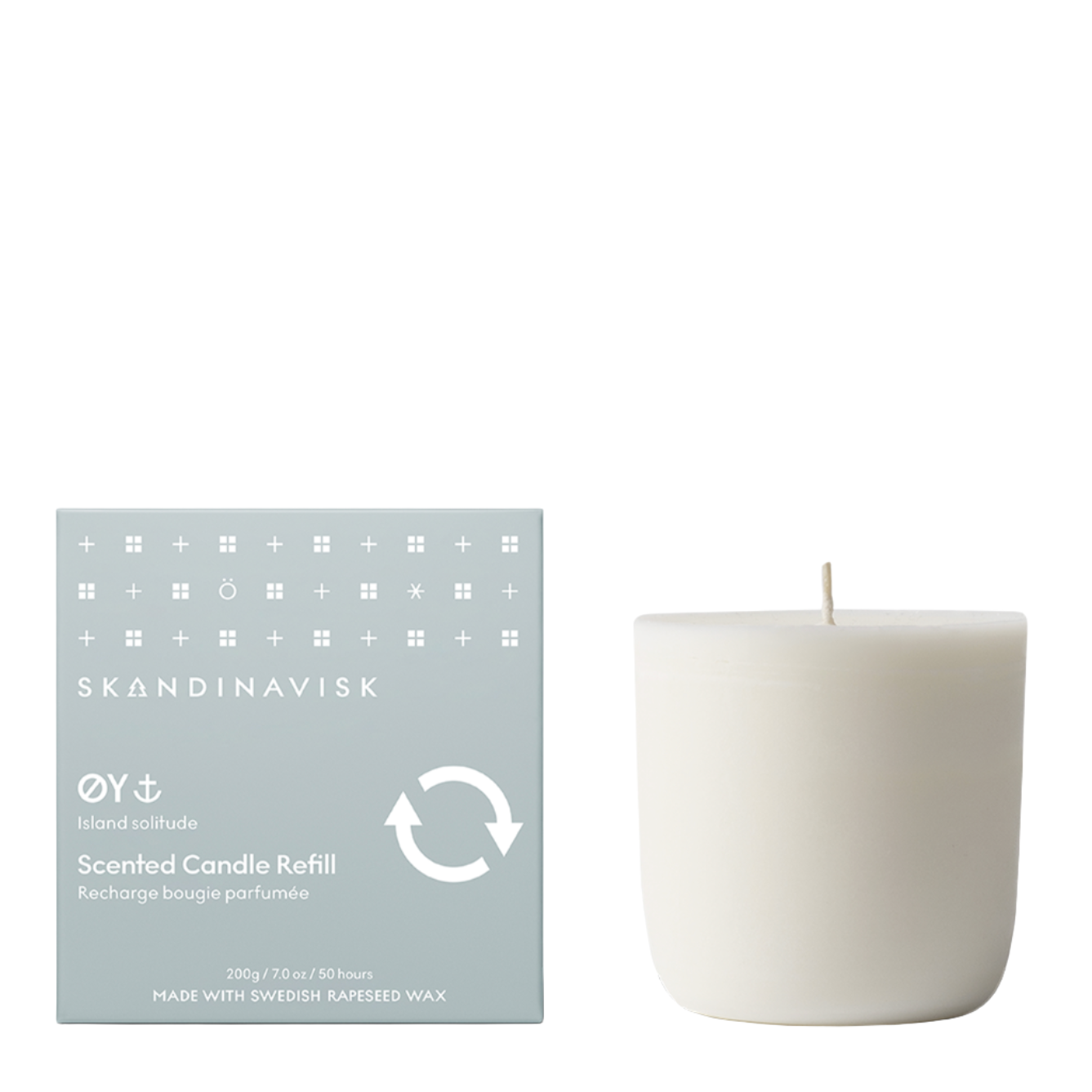 Scented Candle REFILL Oy 50h