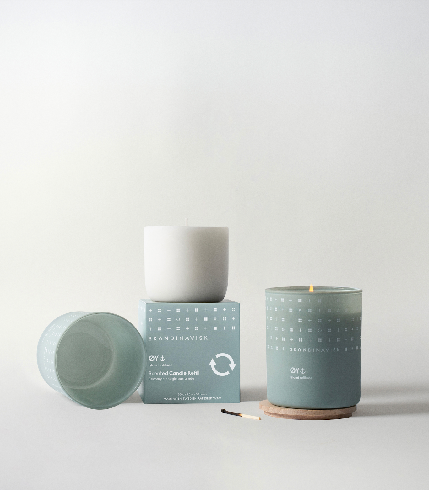 Scented Candle REFILL Oy 50h