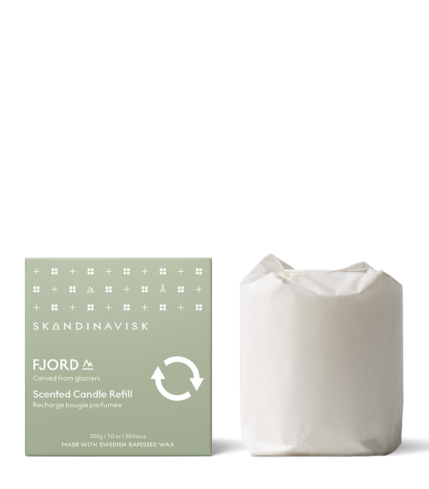 Scented Candle REFILL Fjord 50h