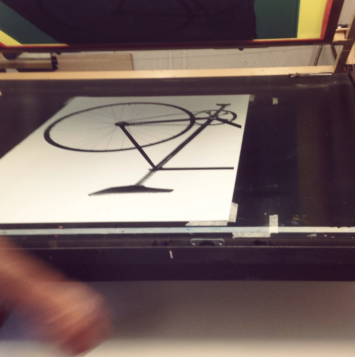 Screenprint Ride XL, 2 parts, 70cm x 100cm - Blabar Nordic Living