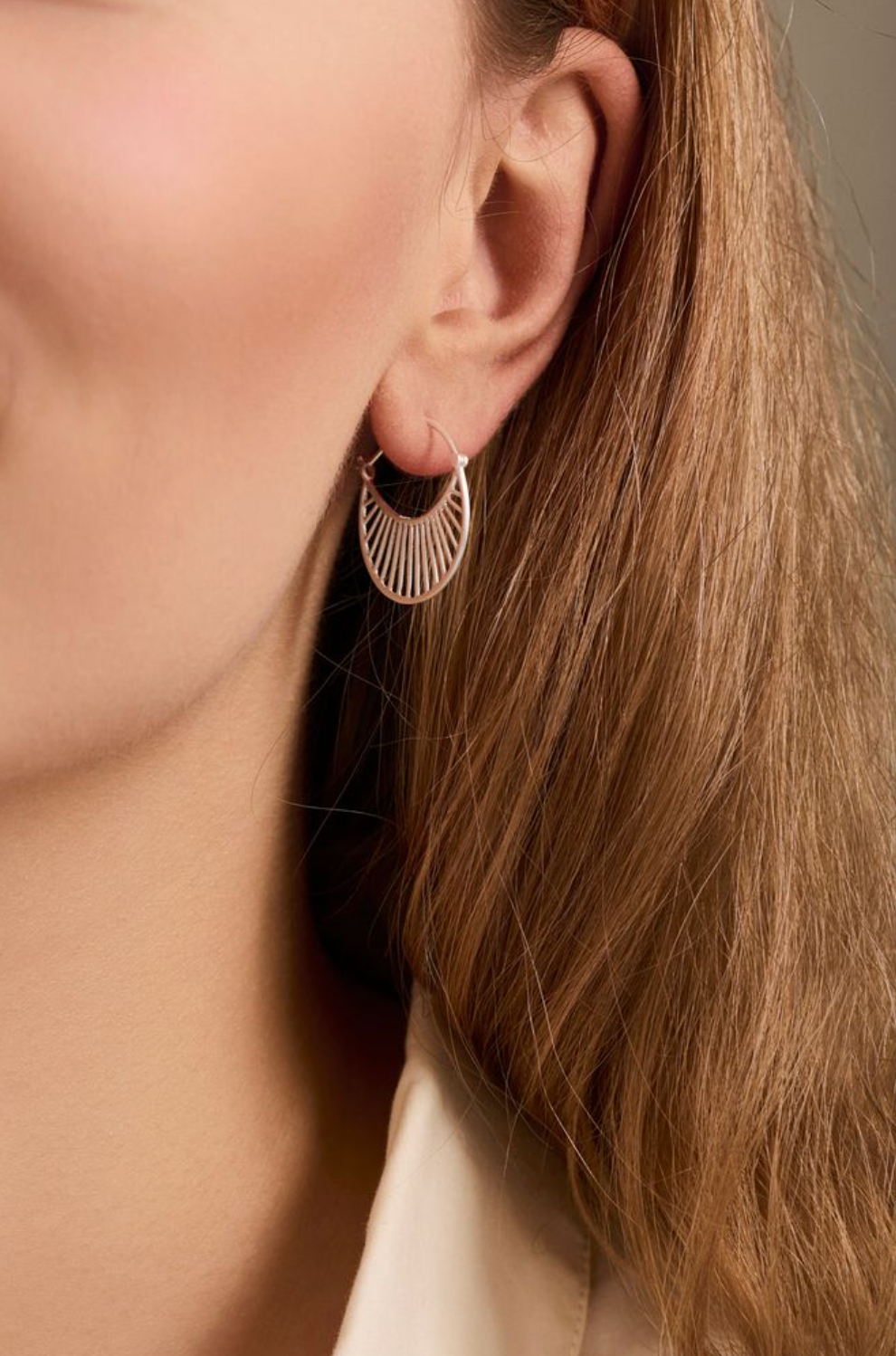 Daylight Earrings in Silver