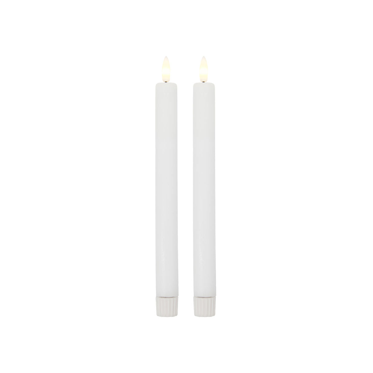 Candles LED, set of 2, Dinner candles