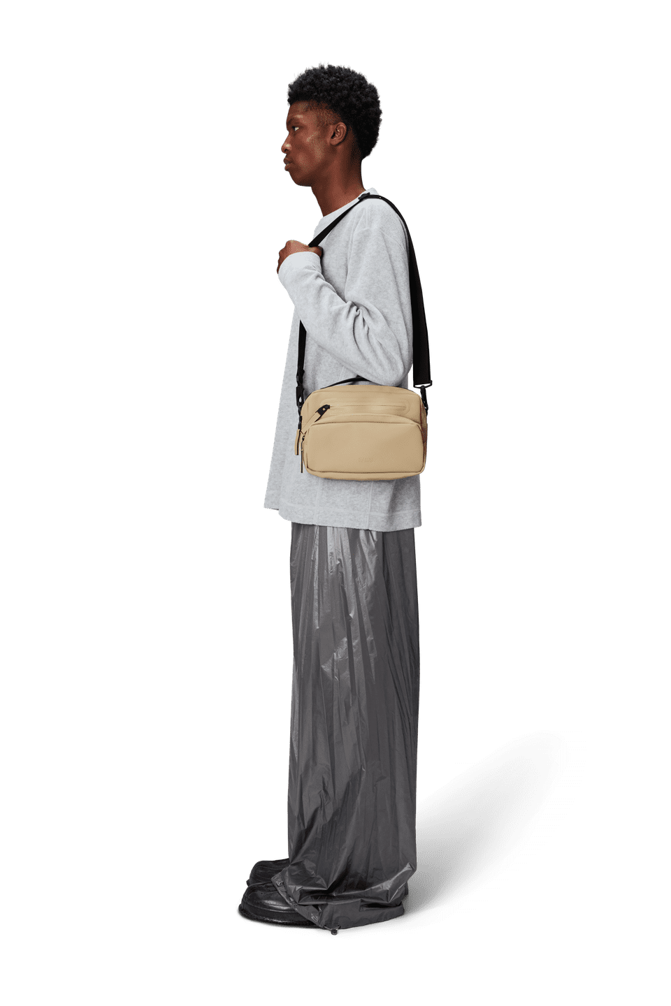 Rains Cargo Box Bag in Sand