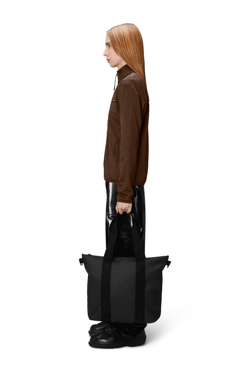 Rains Tote Bag Mini in Black