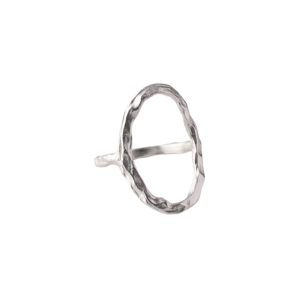 Cloud Ring in Silver