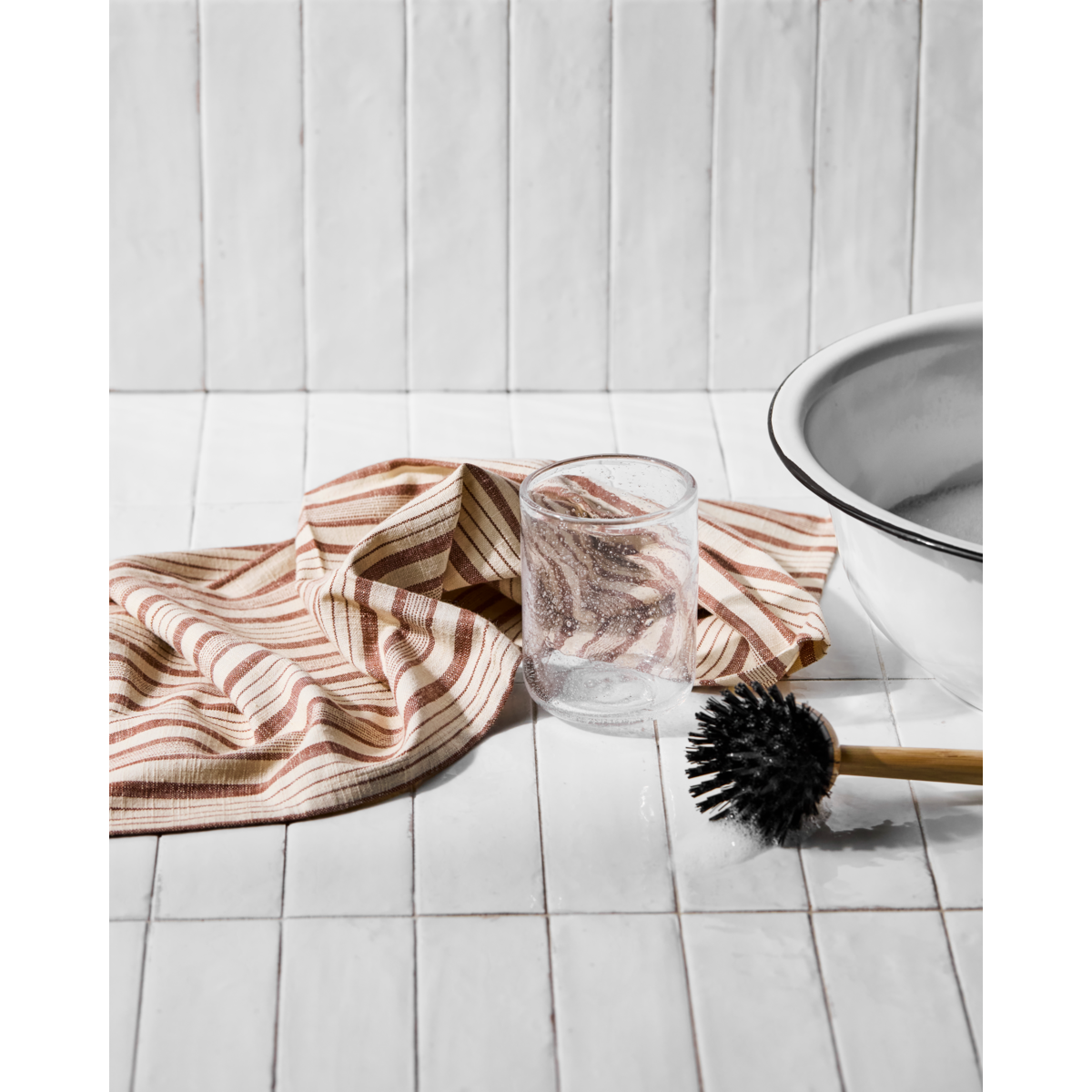 Tea Towels Terracotta, Set of 2