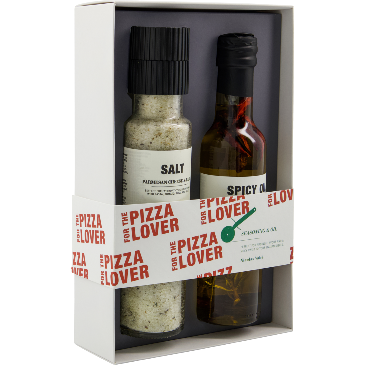 Gift box, Nicolas Vahé Pizza Kit, Seasoning & Oil