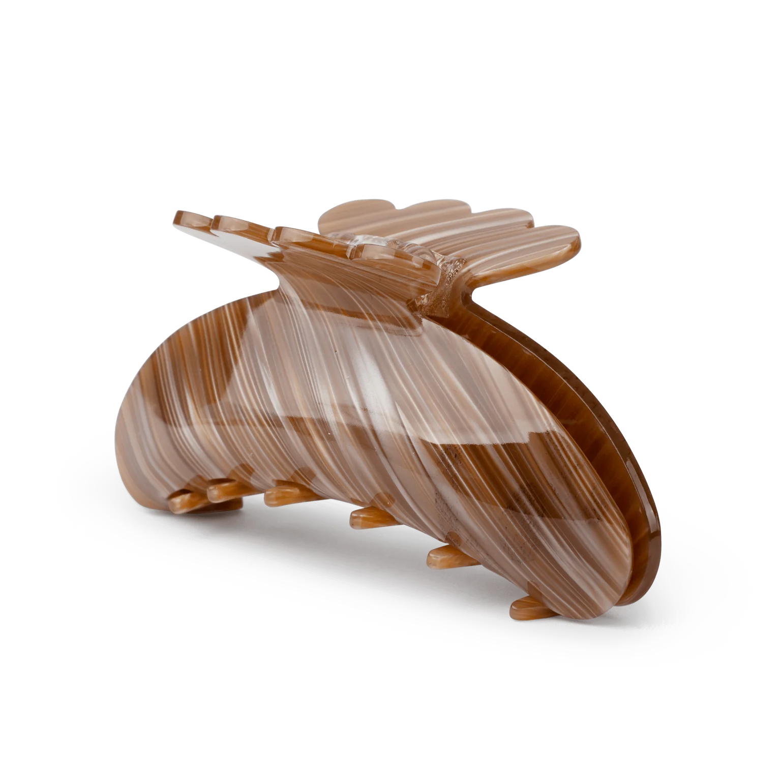 Helle Flash Big Hair Claw Clip in Brown