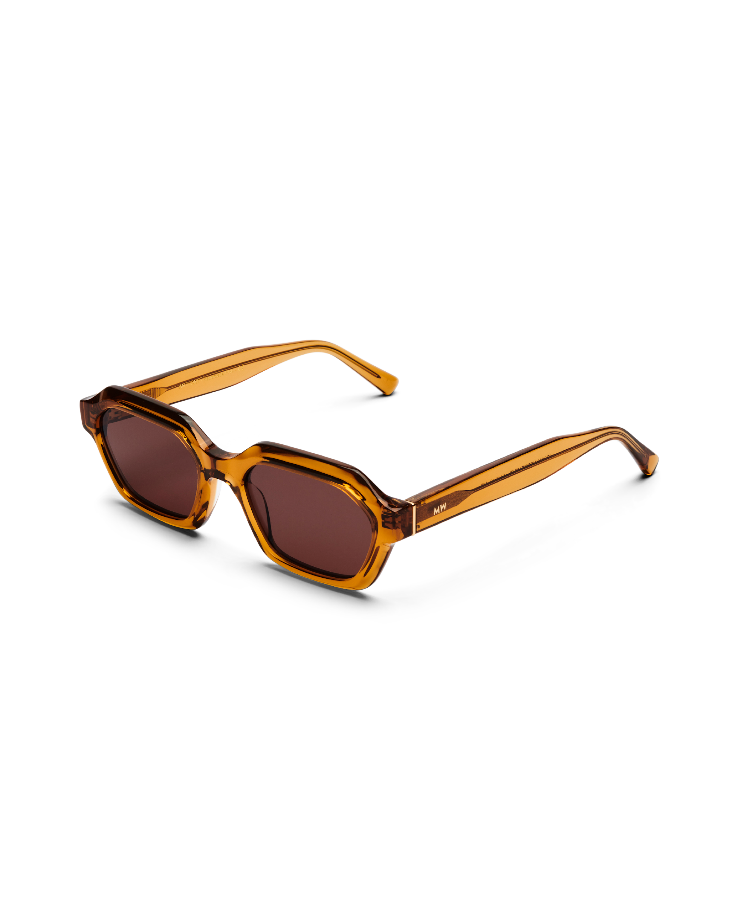 Sunglasses Anthony in Brown Coffee w. Brown Lenses