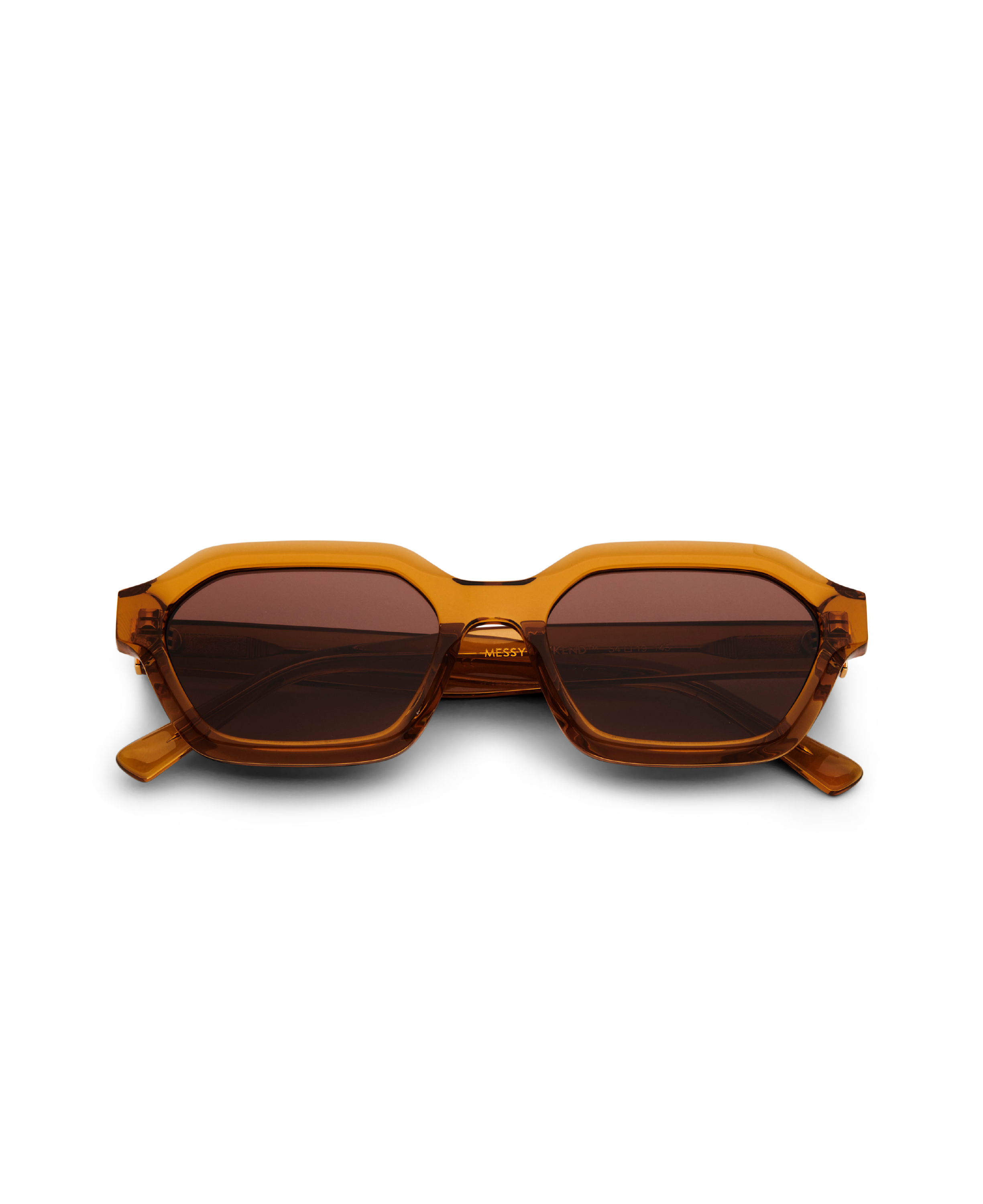 Sunglasses Anthony in Brown Coffee w. Brown Lenses