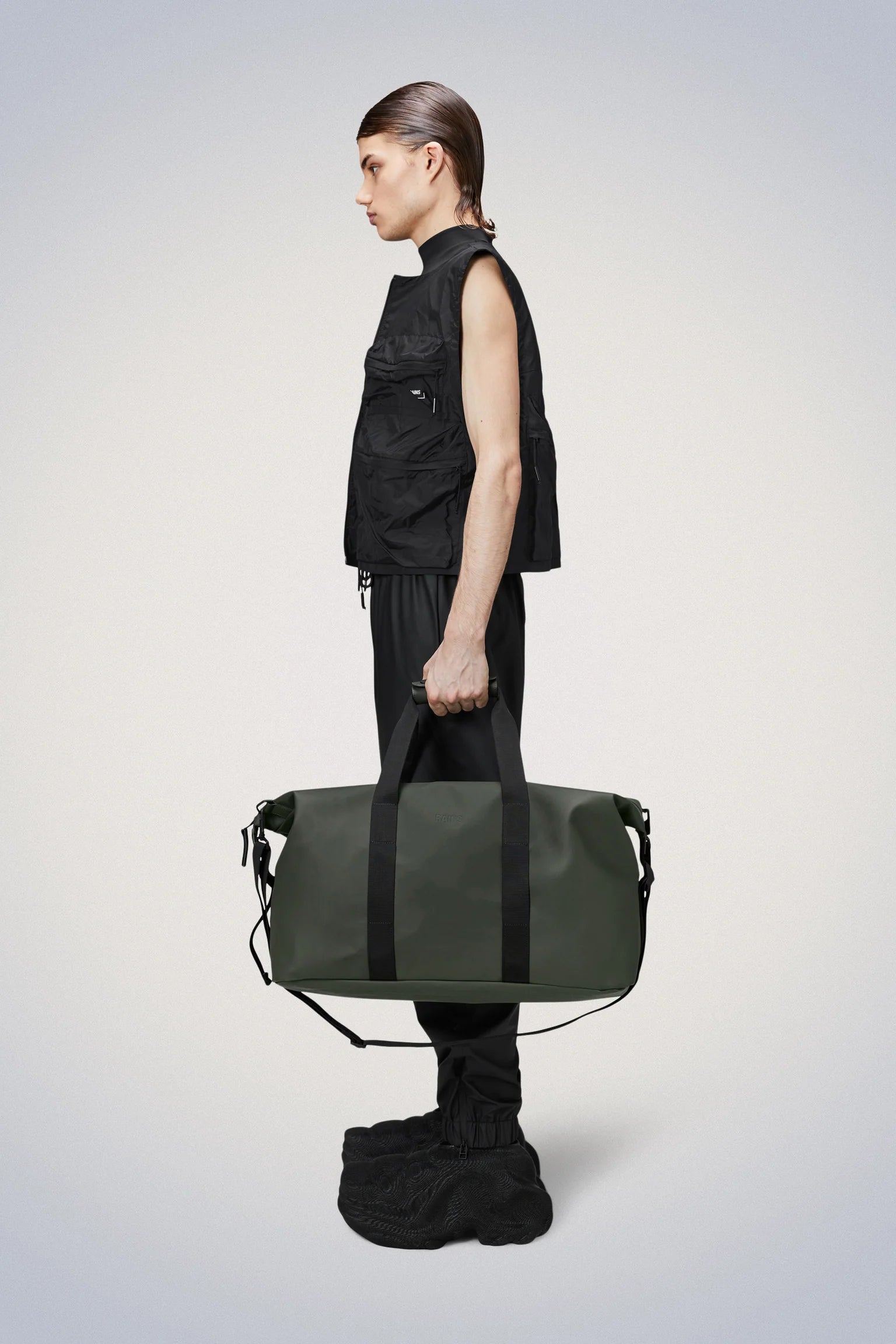 Rains Hilo Weekend Bag in Green