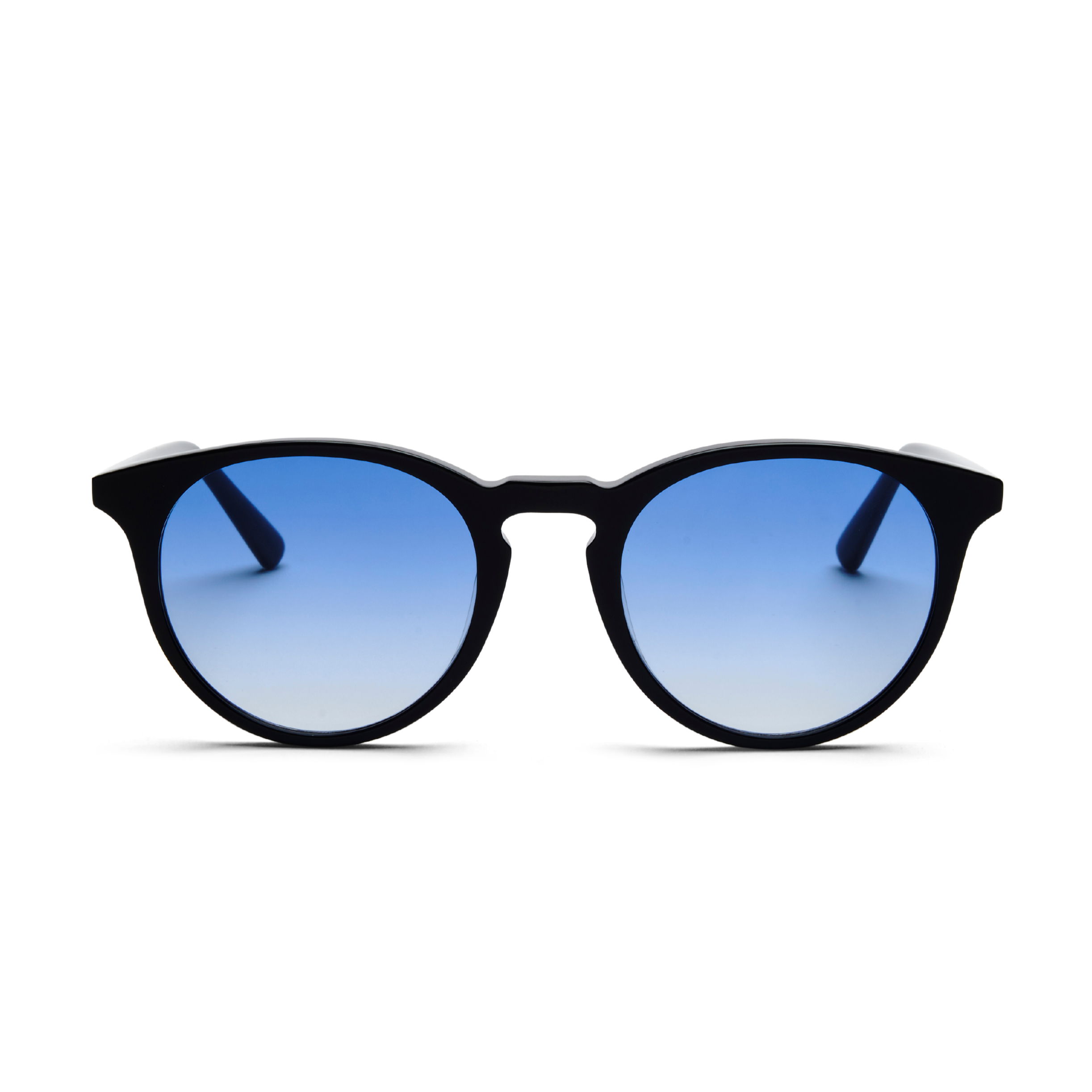 Sunglasses New Depp in Black w. Blue lenses