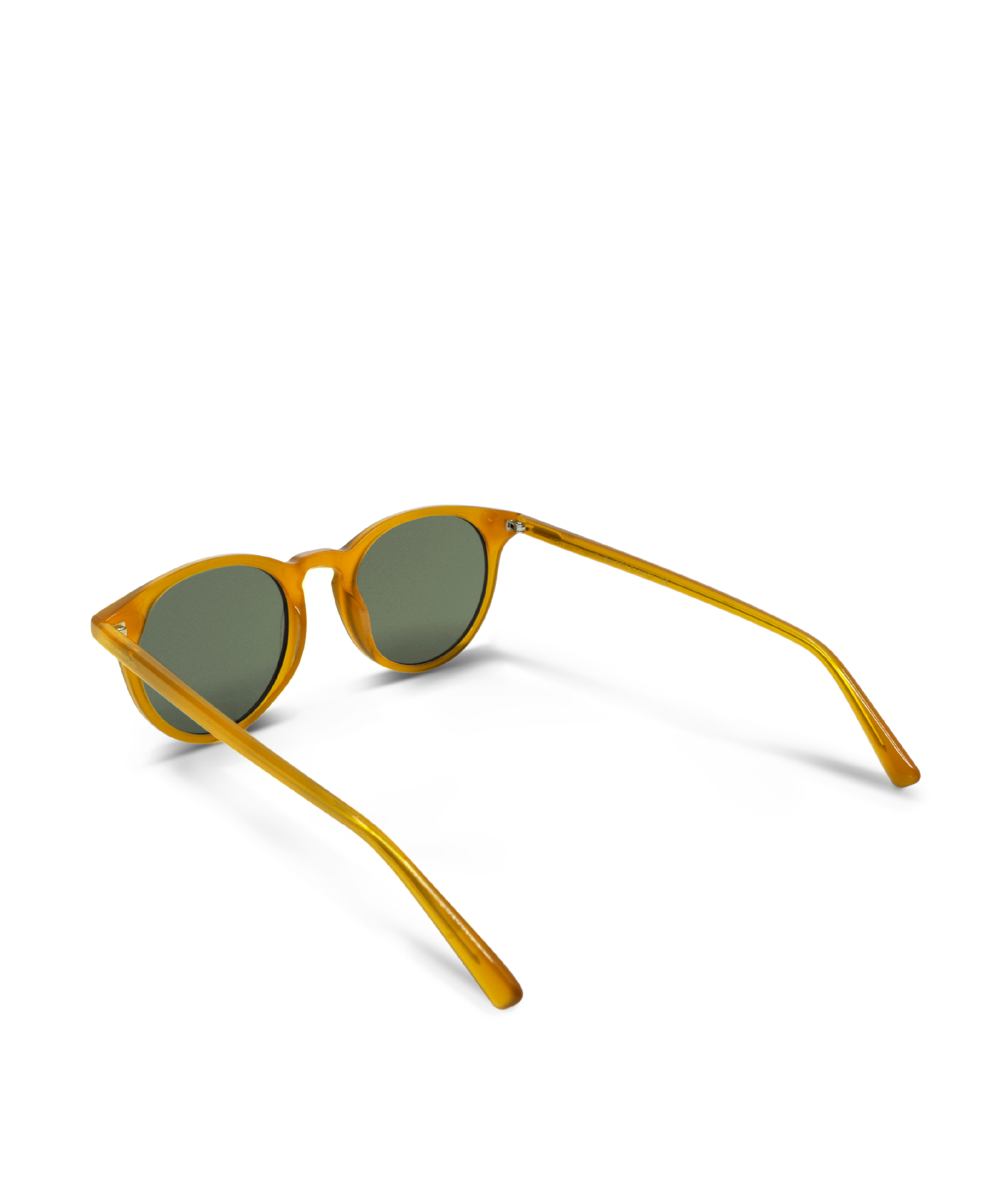 Sunglasses New Depp in Amber w. Green lenses