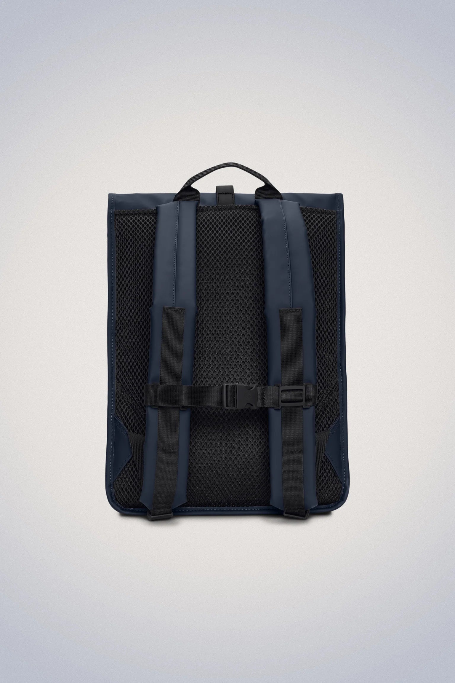 Rains Rolltop Rucksack Backpack in Navy