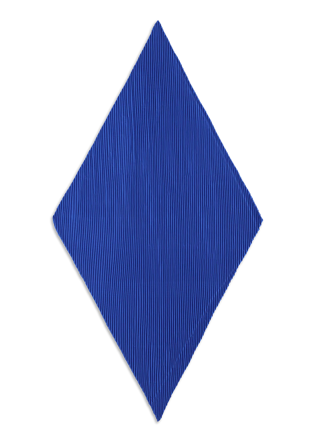 Crepped Scarf in Blue