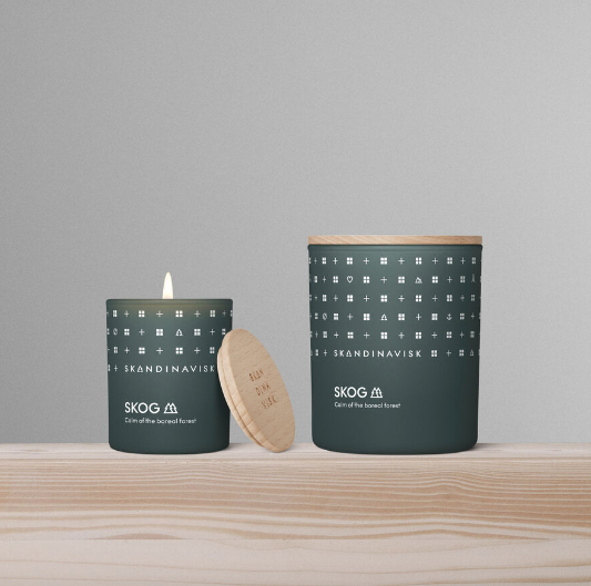 Mini Scented Candle Skog 20h