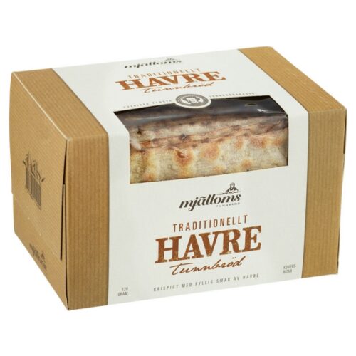 Mjalloms Havre Tunnbrod - Oat Flatbread 120g