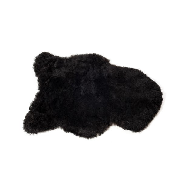 Sheepskin Icelandic - Shorthaired in Natural Black Brown - Blabar Nordic Living