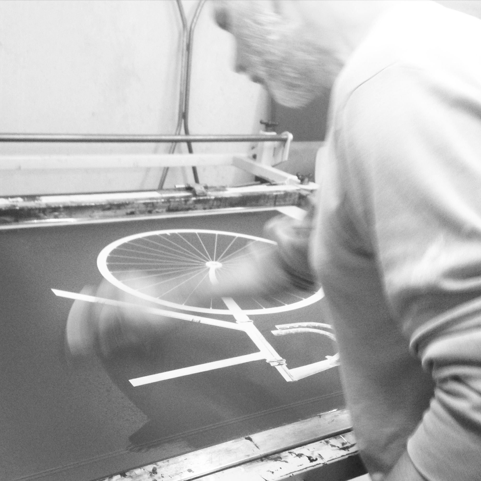 Screenprint Ride XL, 2 parts, 70cm x 100cm - Blabar Nordic Living