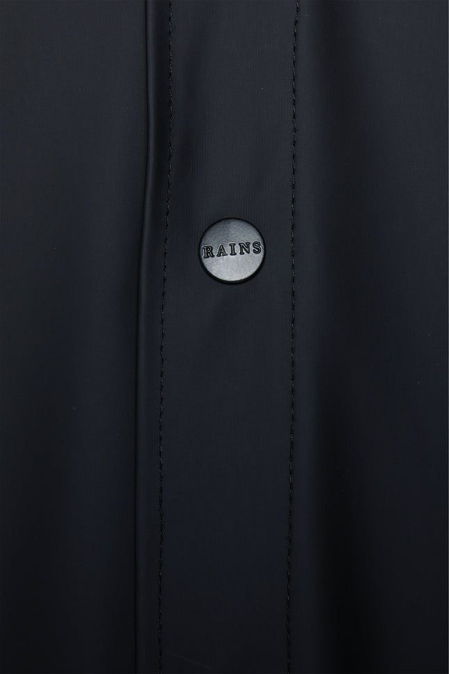 Rains Unisex Long Jacket in Black