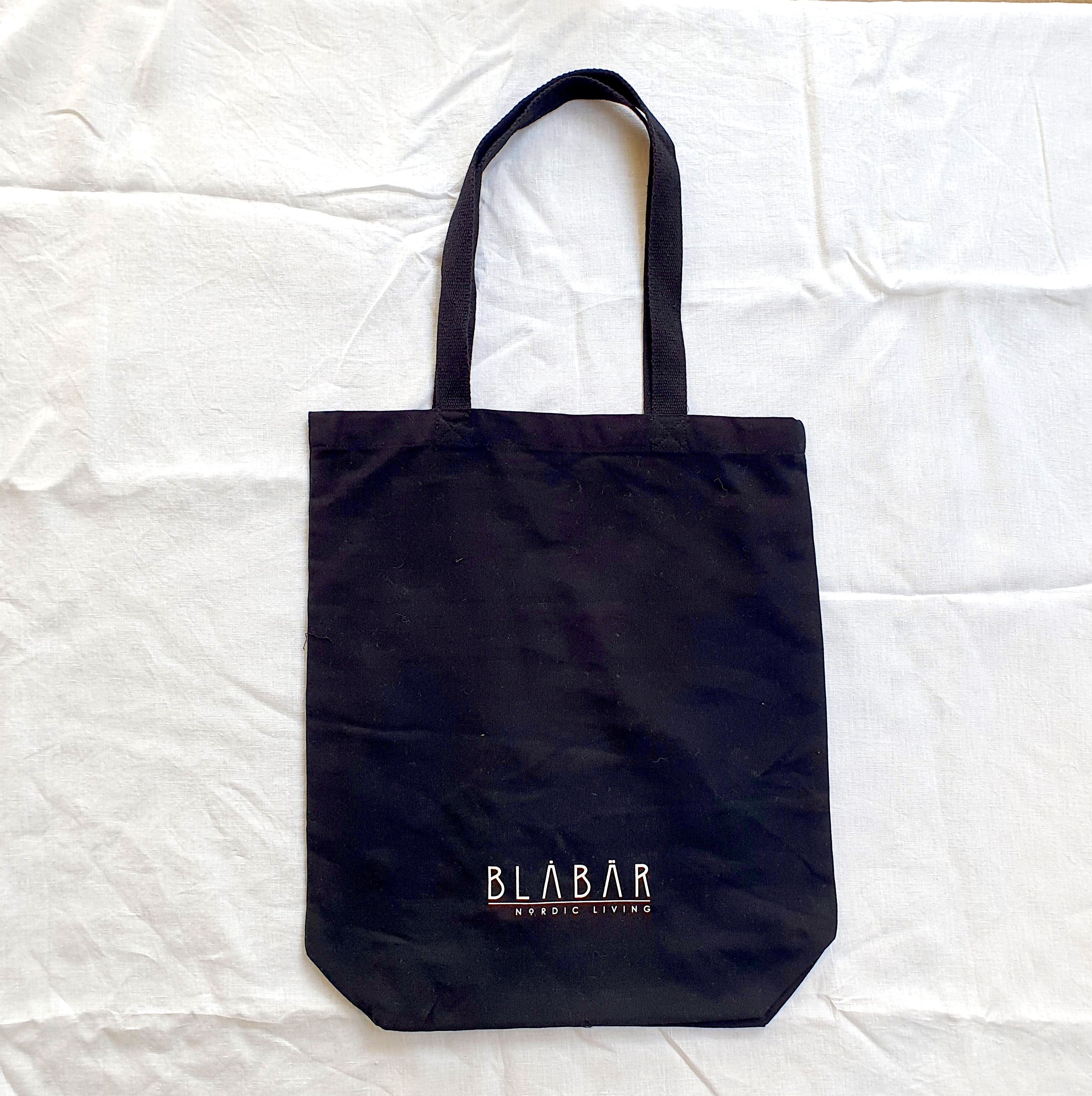 Blåbär Tote Shopper Bag in Black