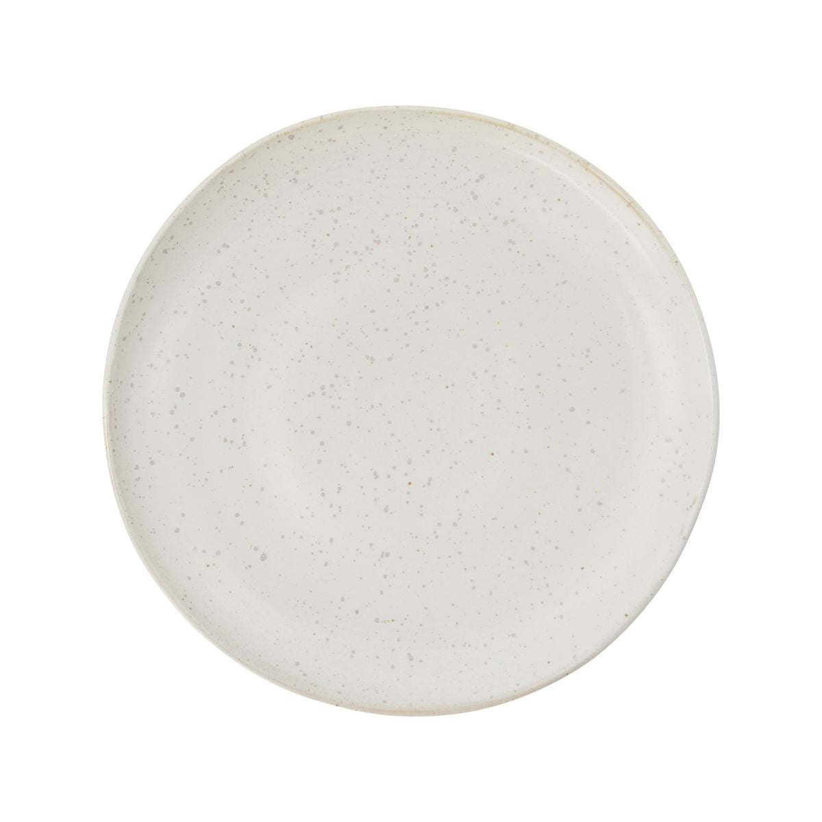 Lunch Plate Pion in Stoneware Grey/White 21.5cm
