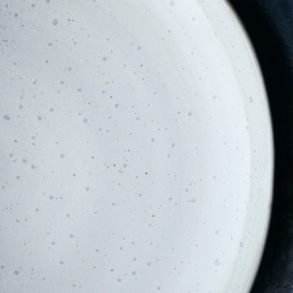Lunch Plate Pion in Stoneware Grey/White 21.5cm