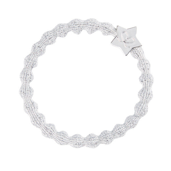 Bangle Band Metallic Silver Star · Glittery Silver - Blabar Nordic Living
