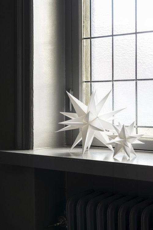 Star Sputnik Christmas White 30cm