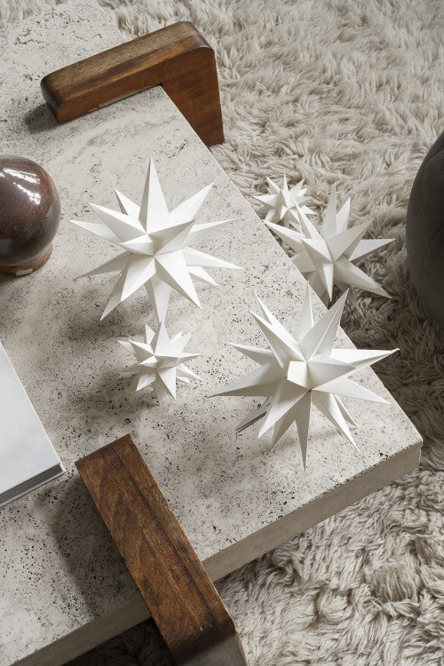 Star Sputnik Christmas White 30cm