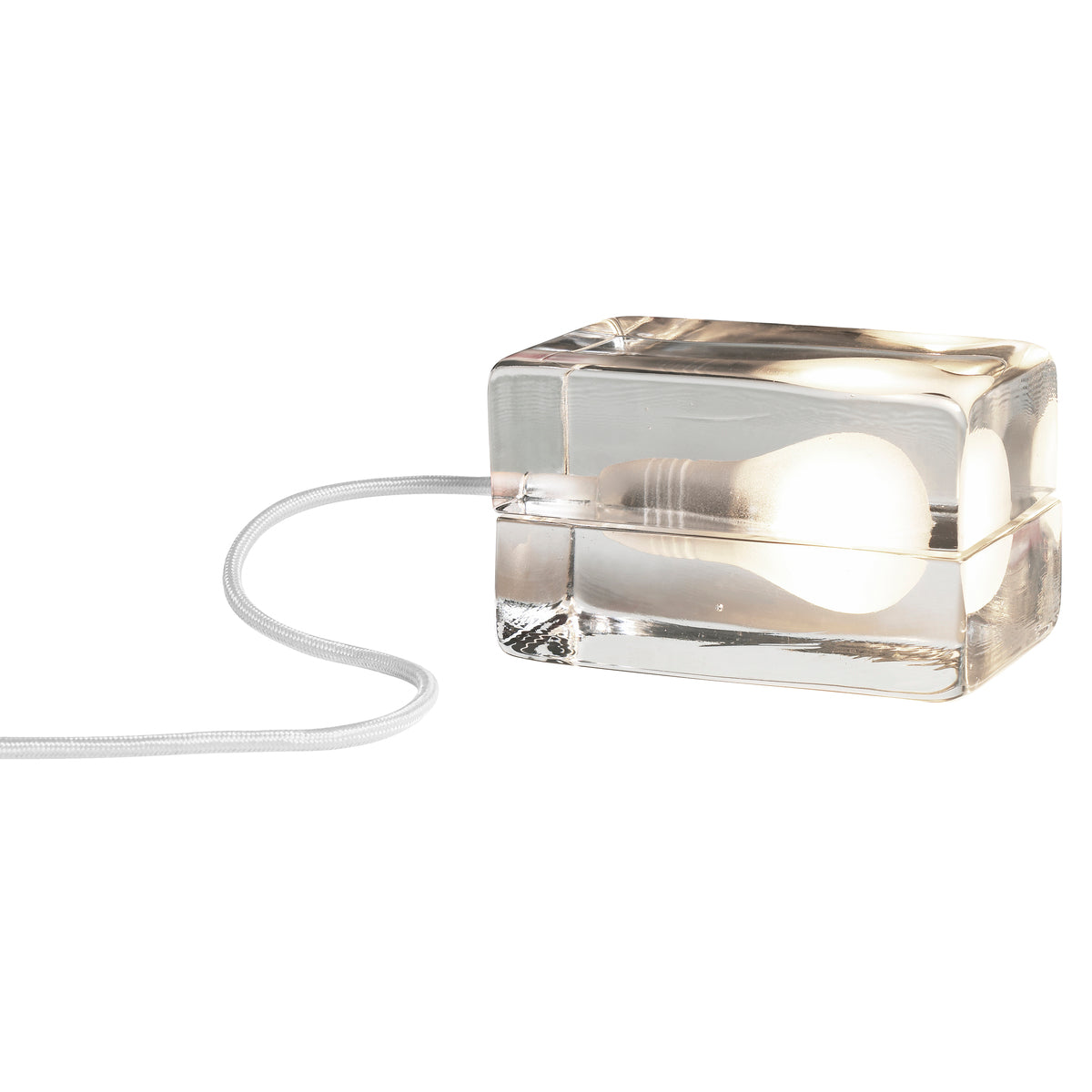 Block Lamp Anniversary White/Eu cable