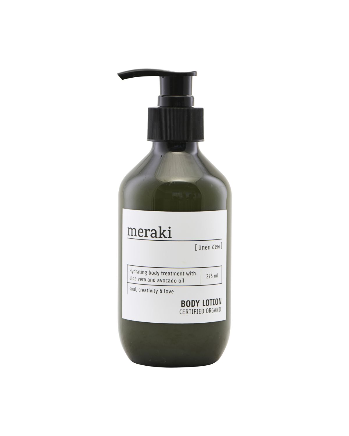 Body Lotion Organic, Linen Dew - Blabar Nordic Living