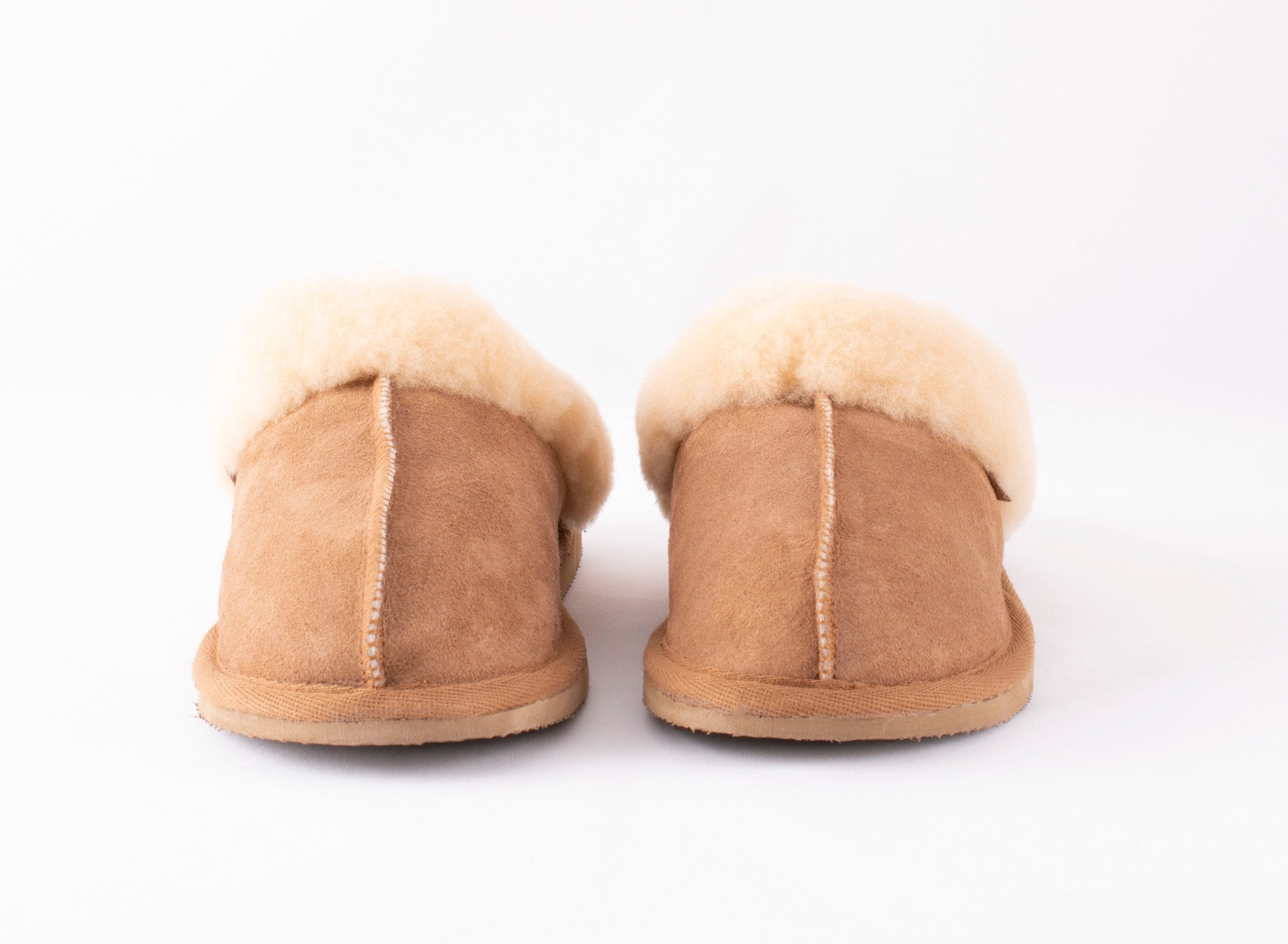 Sheepskin Slippers - Jessica in Chestnut