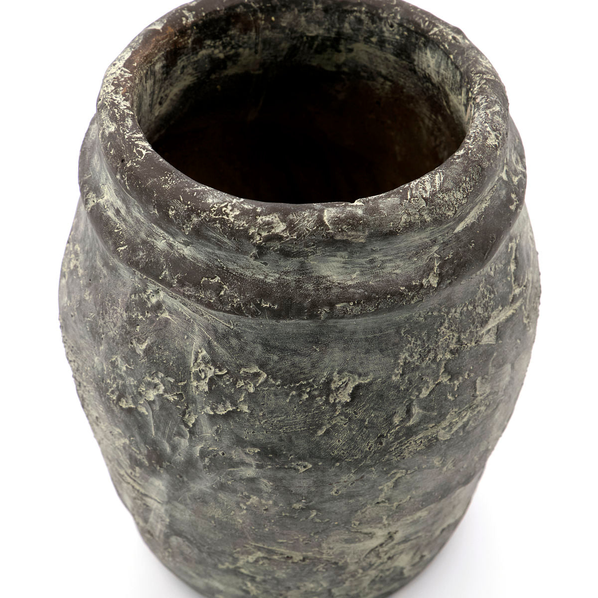 Planter Rube Grey in Cement