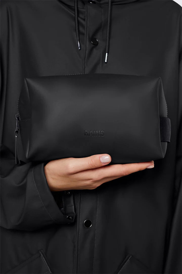 Rains Washbag Small in Black