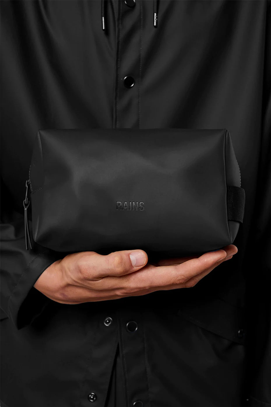 Rains Washbag Small in Black