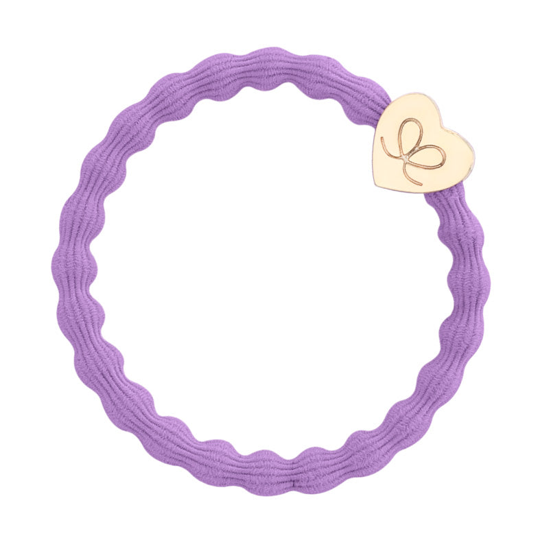 Bangle Band Gold Heart · Lilac