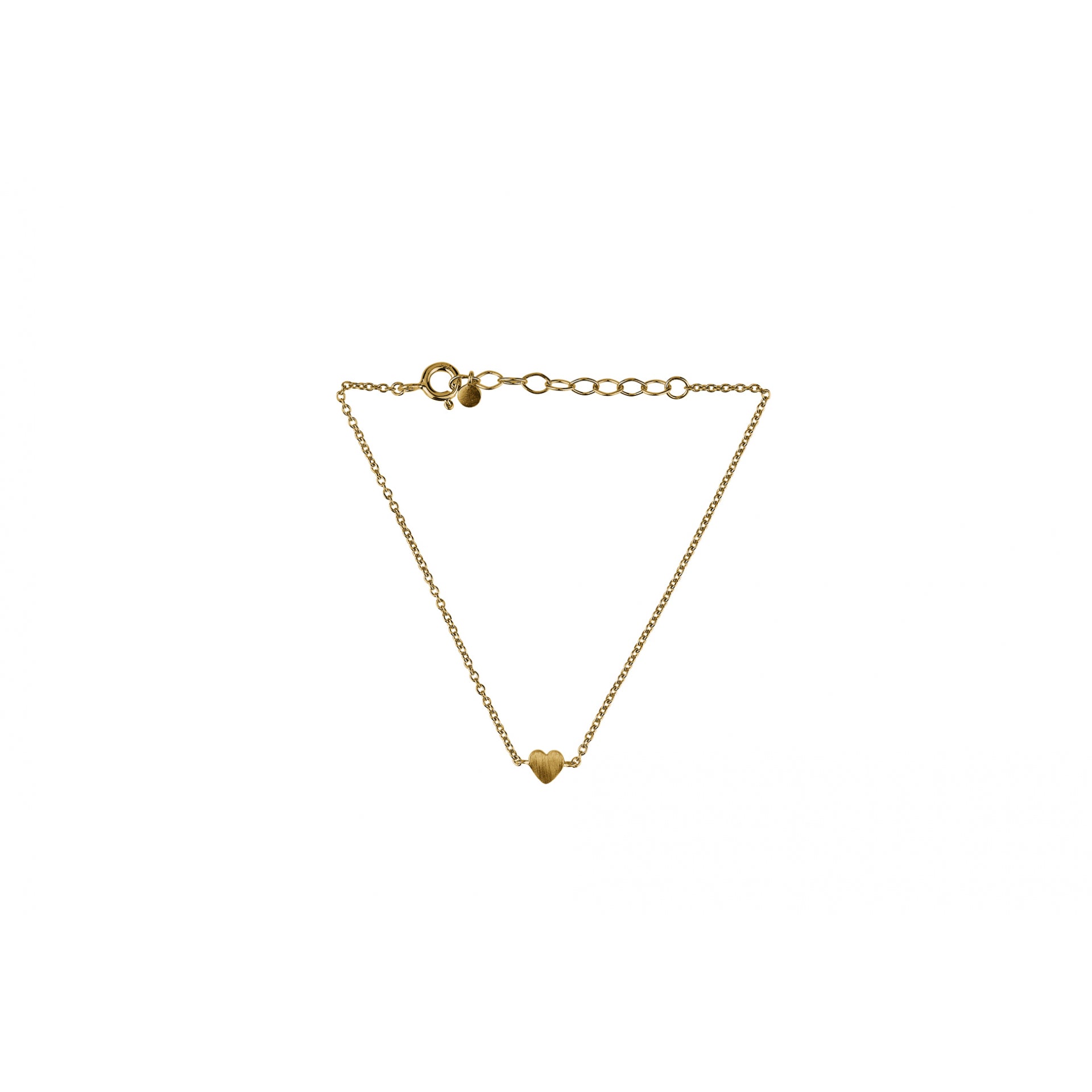Heart Bracelet in Gold